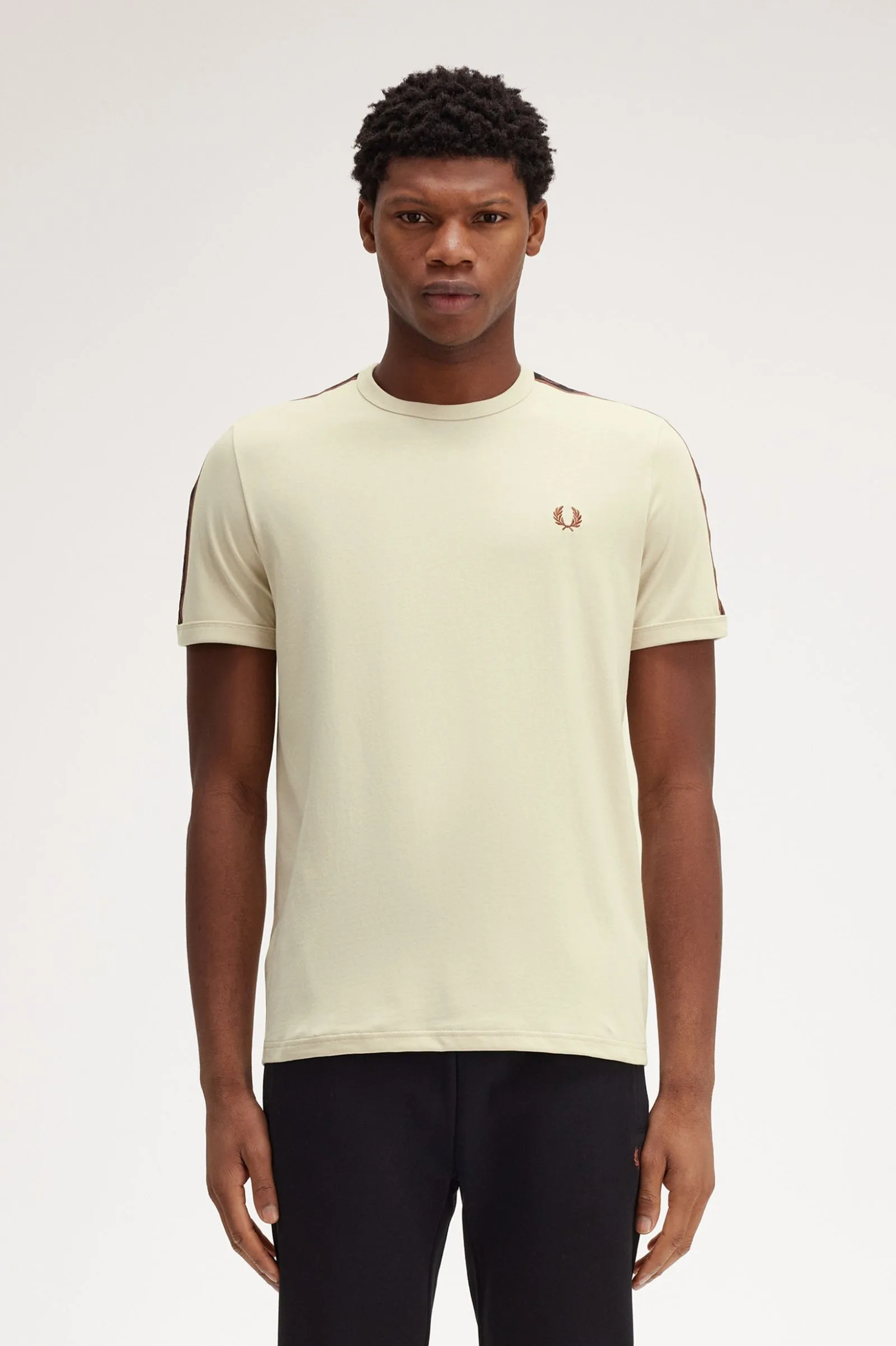 Camiseta Ringer con cinta en contraste