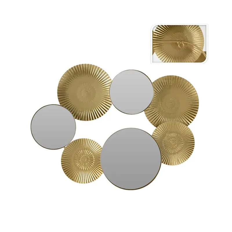 Espejo Decorativo de Pared DoradoSKU: 15168